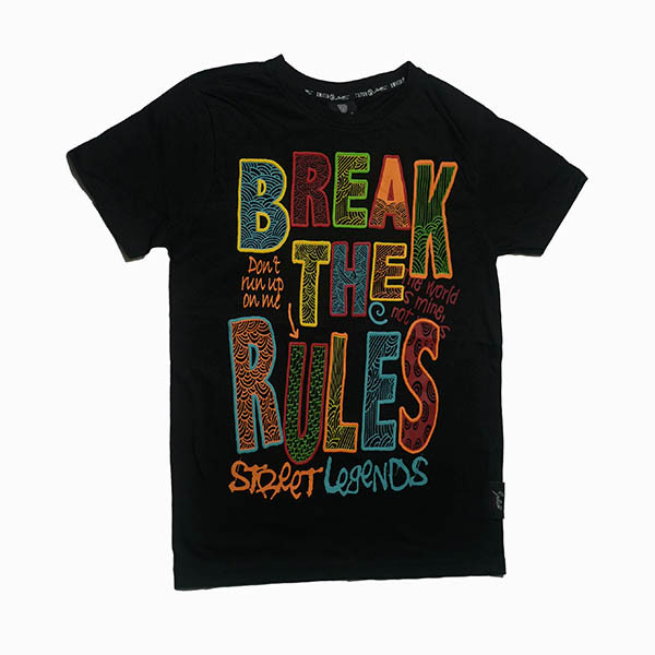 Boys T-Shirt (8-10 Years) Black